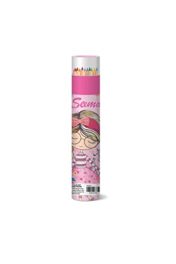 Generic Seema 12-Piece Fine Tip Round Tube Box Color Pencil Set Multicolor 137522