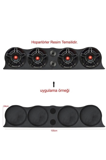 Kayseri Üniversal Pandizot 4X20Cm 2X10 DİK CADDE TİPİ POLYESTERLİ FİBER