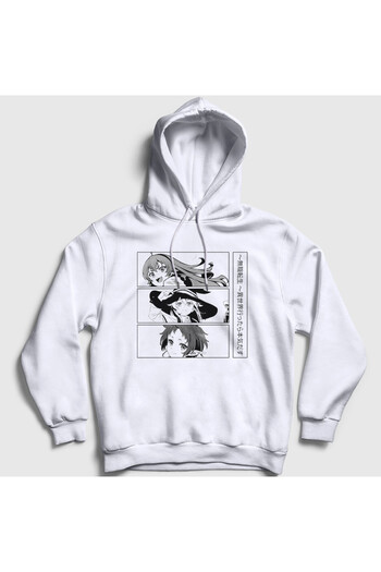 Presmono Unisex Λευκό Eris Roxy Sylphiette Mushoku Tensei Φούτερ με κουκούλα 548451tt