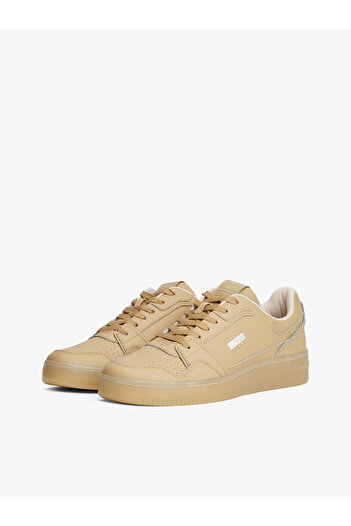 Tommy Hilfiger Tommy Hilfiger Men Relic Tan Retro Basket Low Top Sneakers