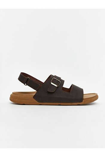 LC Waikiki Suede Look Men's Sandals
