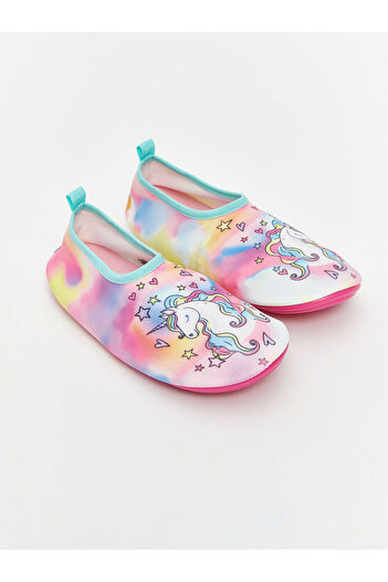 LC Waikiki LCW STEPS Μικτά εμπριμέ κοριτσίστικα θαλάσσια παπούτσια