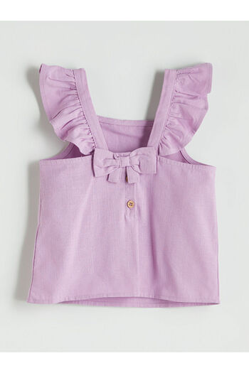 LC Waikiki Bow Girl's Blouse and Skirt 2-Piece