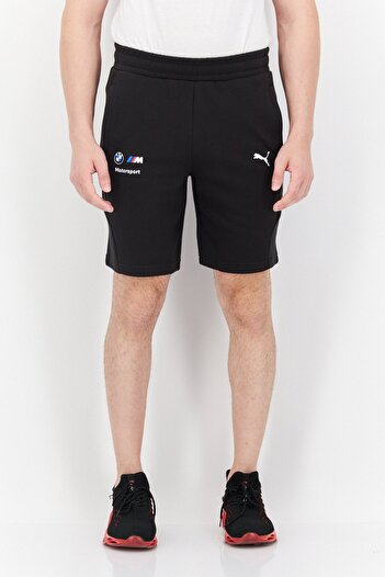 Puma x BMW Motorsport Men Sportswear Drawstring Training Shorts, Black