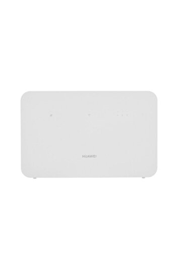 Huawei جهاز توجيه منزلي ثنائي النطاق 4G LTE CPE 3 باللون الأبيض