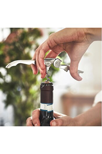 IKEA Quality Stainless Steel Corkscrew Length 12 cm Ikea Waiter Type Corkscrew Wine Opener Opener