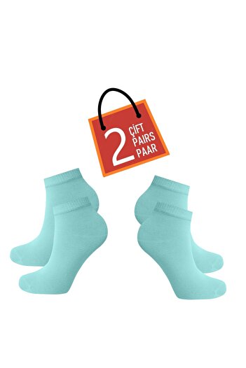 Happy Body Bamboo Women's 2-Piece Special Boxed Booties Flat Washable Fabric Floating Rubber Seamless Toe End