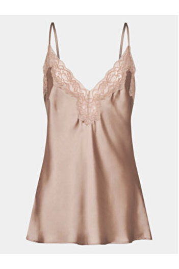 Selmark Women's Pajama Top 61061 Beige