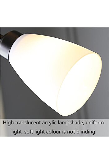 COOYA Led Floor Lamp, Adjustable light,Energy Saving Bulb ,For Bedroom Reading,Eco-friendly Design