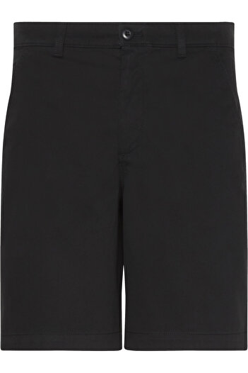Calvin Klein Men Black Classic Cotton Chino Shorts