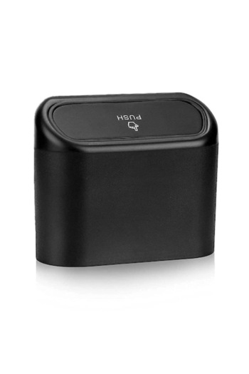 OEM Car Trash and Storage Bin, Attachable and Waterproof 15.5 x 6.5 x 14 cm, Black