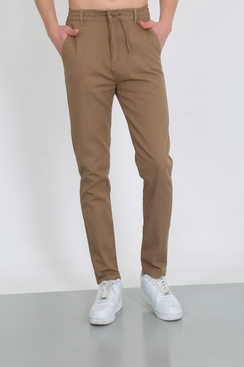 Twister Jeans Men's Twister Jeans Summer 98% Cotton Regular Waist Side Pocket Special Woven Lycra Jogger Pants