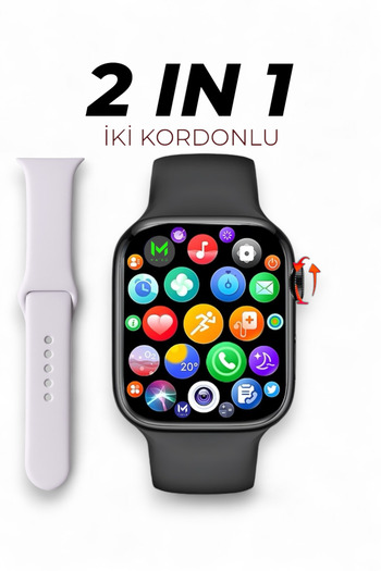 MATEO Akıllı Saat Yeni Nesil T700s Watch 7 Series Ios Androıd Uyumlu Bluetooh Arama Bildirim Alma