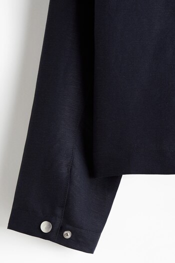 H&M Keten Karışımlı Ceket Regular Fit