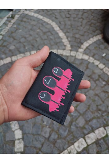 JANJAN Sports Wallet, Unisex Wallet with Velcro, Zipper, Keychain, Coin Compartment, Fabric Wallet