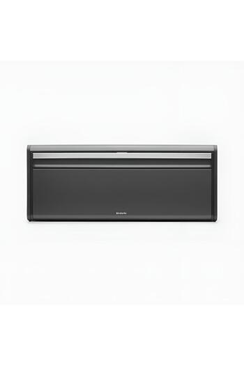 Brabantia Bread Box Confident Gray Cornered Steel Bread Basket