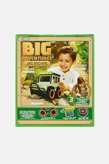 Little Tikes Big Adventures Safari SUV Trucks With Binoculars And Compass, Multicolor