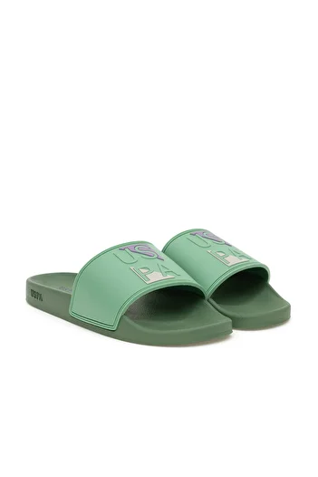 U.S. Polo Assn. Men's Water Green Slippers 50305434-Vr048