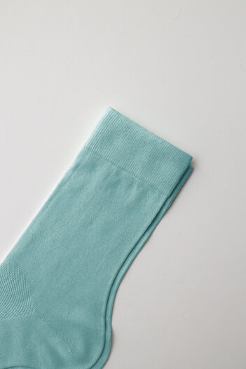 Katia&Bony Mercerized Mesh Men's Socks Dark Turquoise