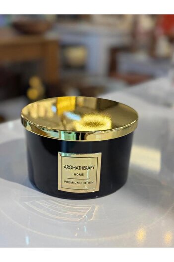 ÇIRPAN EV SİYAH GOLD AROMATHERAPY KOKULU MUM
