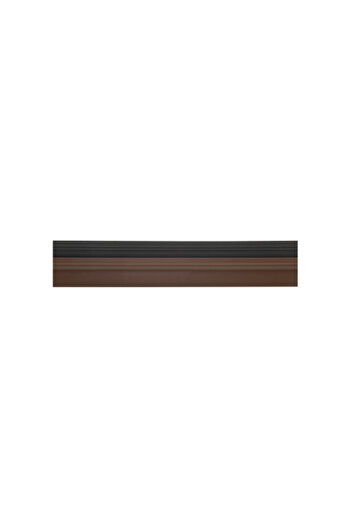 ACE PVC and Rubber Self Adhesive Door Bottom Brown 1m