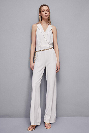Patrizia Pepe SLEEVELESS DRESS - - 40, WHITE