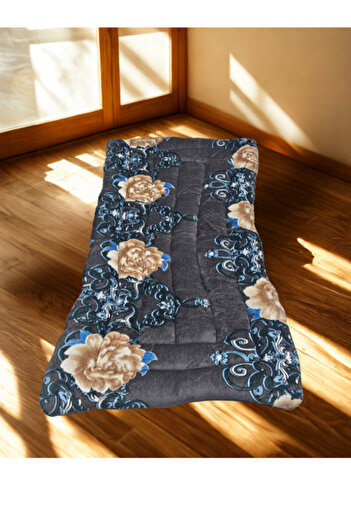 Generic Cotton sleeping mat for camps and rest houses, natural cotton mattress for one person, size 180*90*6cm