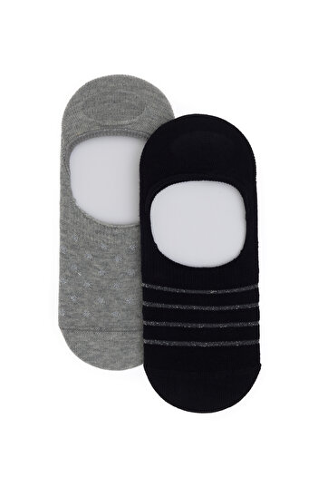 U.S. Polo Assn. Women's 2-Pack Ballerina Socks 50311361-Vr046