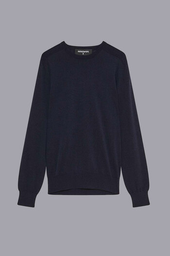 Patrizia Pepe REGULAR FIT BLOUSE - - XL, NAVY