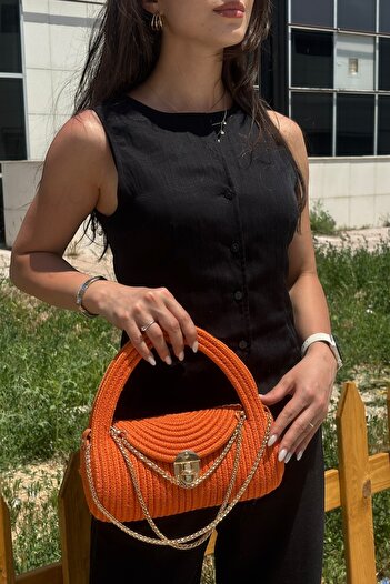 MaVaux Helen Elegant Accessory Detailed Stylish Design Timeless Daily, Stylish Crossbody and Handbag