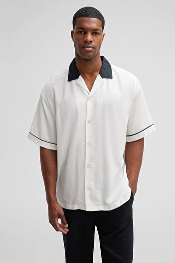 STRELLSON SHIRT 11 CRUIZ-W - - S, CREAM