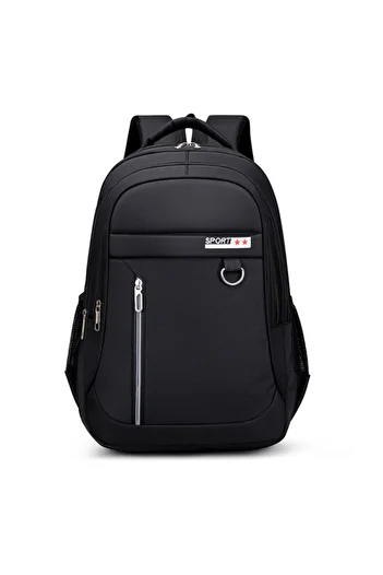 delis Men's backpack, Louis GT2139, Black/White