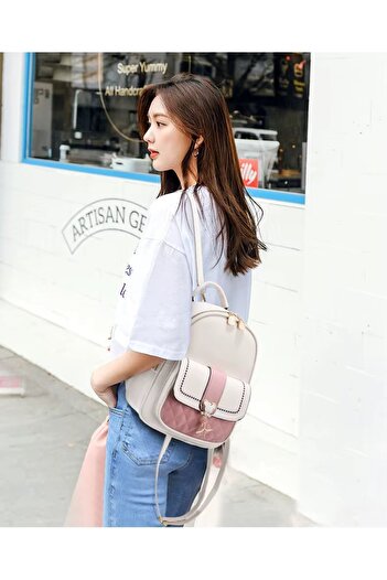 delis Rucsac dama, Minnie GT3623, Crem