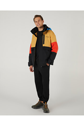 SKECHERS M Outerwear Coated Jacket Erkek SİYAH Mont S242065-001