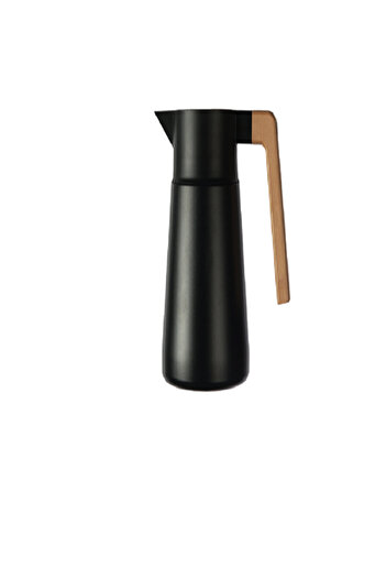 Parfait High Quality Contemporary Design Vacuum Flask Black and Brown 1.5 Liter