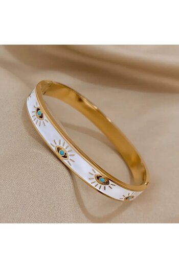 MK tasarım Mk Design Steel Bracelet Model-1