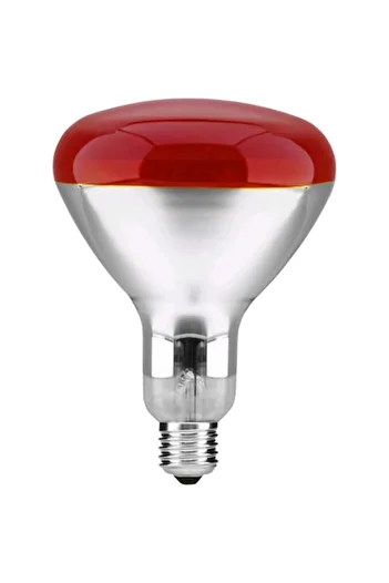 Avide Bec infraroșu Rubin, E27, 250 W, roșu, clasa energetică D