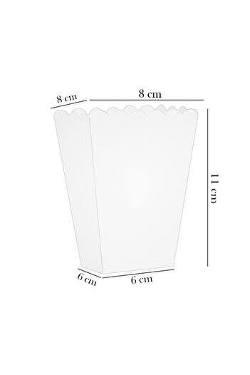 ALPJOY Popcorn Box 8-Piece -Happy Birthday-