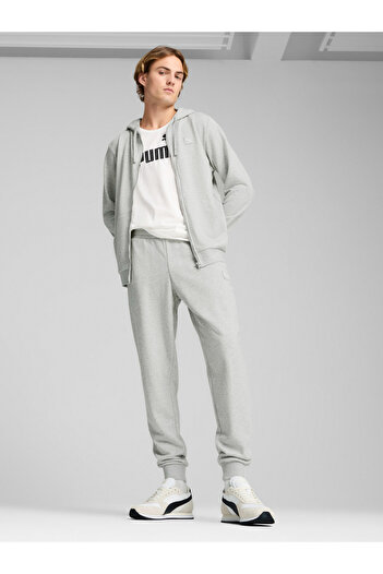 Puma Hooded Sweat Suit with Logo Patch Work