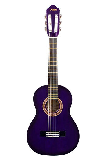 VALENCIA VC101PPS, classical guitar, 1/4 size, purple sunburst finish
