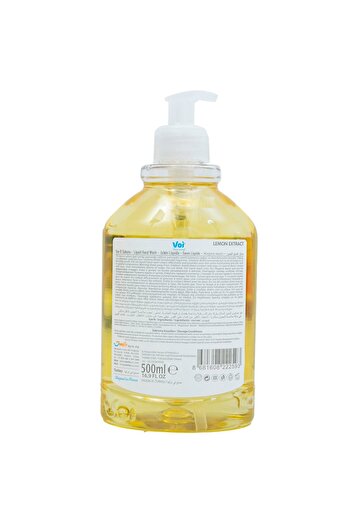 VOI Lemon Extract Hand Soap 500 ml | Refreshing Citrus Scent & Gentle Cleansing