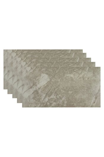 HOZRO Set of 50 x HOZRO self-adhesive marble imitation tiles, abstract pattern, for walls, modern design, foil