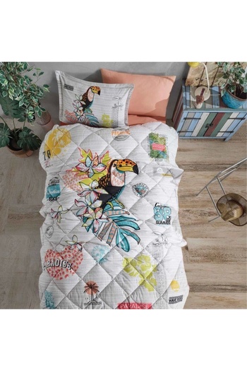 Clasy Ranforce 100% βαμβακερό μονό σετ ύπνου Paradise