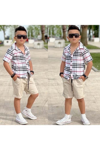 Ysferbutik 1 Year Old Boy Shorts Shirt - Can Make Large Choice