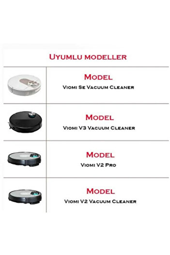 ibrush Κύρια βούρτσα συμβατή με ηλεκτρική σκούπα ρομπότ Viomi V2 V2 Pro Viomi V2-v3-viomi Se 1 τεμάχιο