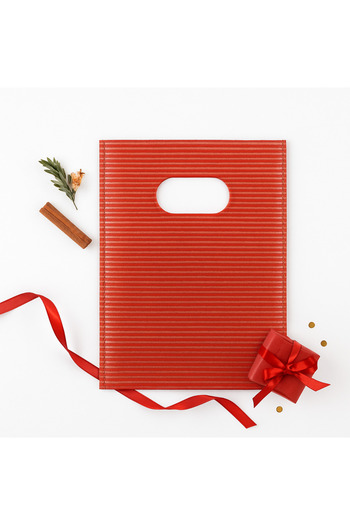 repro design 13x20 см Червоний розкішний подарунковий пакет 50 шт.