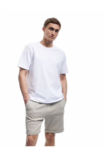 Koton Bermuda Pique Fabric Pleated Waist Lace up Shorts