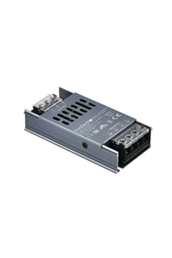 İnoled Süper Slim 12v 5A Dc Şerit Led Trafosu 60w IP20 (12 Volt 5 Amper 5mt ye Kadar Kullanım İçin U