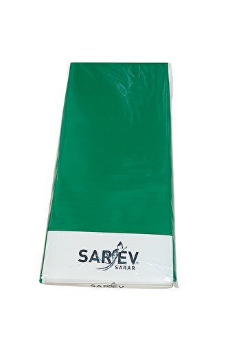 Sarev 2-Piece Cotton Satin Pillow Case Esterella Green