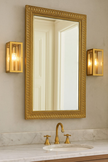 Tel Lighting Siena Gold Metal Sconce